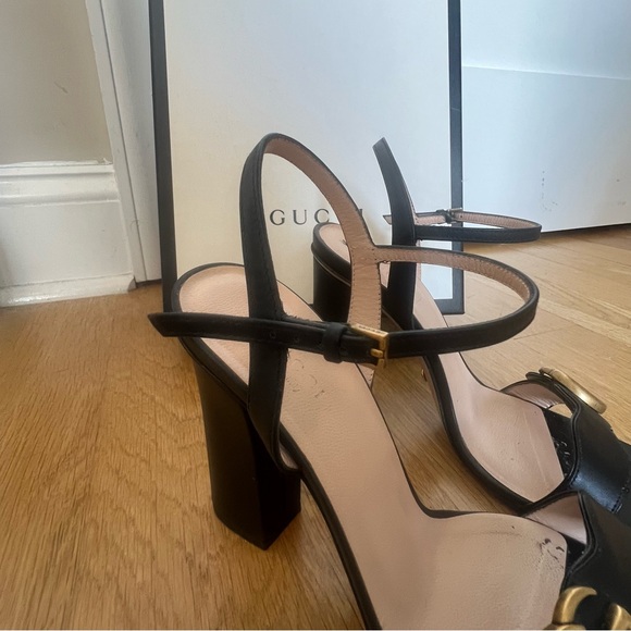 Gucci Black Marmont 105 Heel - Picture 9 of 11